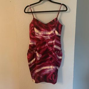 BCBG Pink Bubble Dress - Size 4